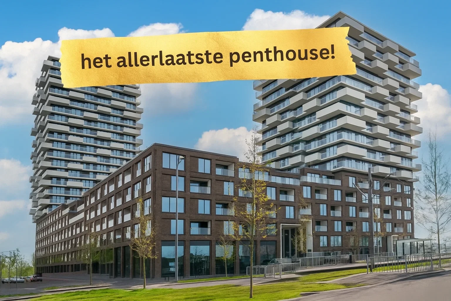 Het laatste penthouse, direct beschikbaar